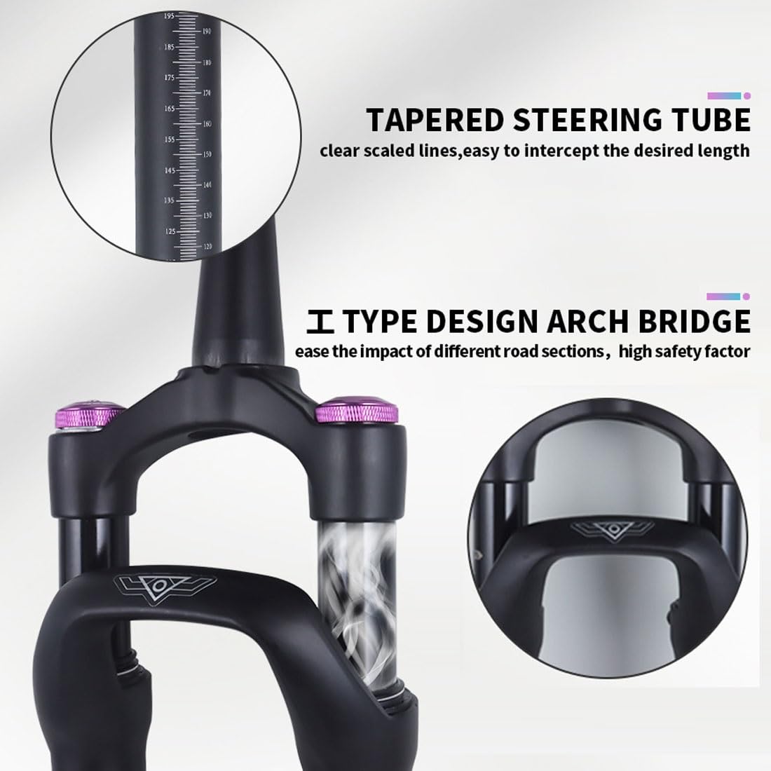 Amazon.co.jp: ロードバイク用サスペンションフォーク 700c グラベル